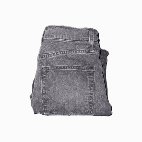 Women’s Gap Cheeky Straight Sky High Charcoal Jeans 27 4R - Picture 2 of 6